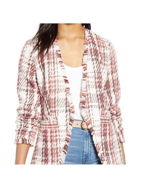 𝅺*HOST Pick* Halogen BNWT Open Tweed Jacket Small